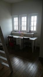 Bureau IKEA Modèle LAGAPTEN/ALEX - Blanc, Ophalen, Zo goed als nieuw, Bureau