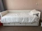 Canapé-lit HEMNES à 3 tiroirs, blanc IKEA, Queen size, Comme neuf, Blanc, Enlèvement