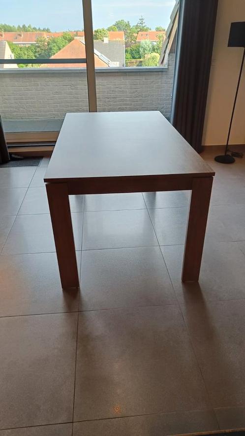 Wild Eiken tafel (B90*L160*H76), Huis en Inrichting, Tafels | Eettafels, Zo goed als nieuw, Ophalen