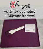 Plaque de four multiflex Tupperware + brosse en silicone, Enlèvement ou Envoi, Neuf