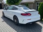 Mercedes C180 AMG LINE PANORAMADAK NAVI CAMERA LED, Auto's, Mercedes-Benz, Automaat, Panoramadak, Leder en Stof, Wit