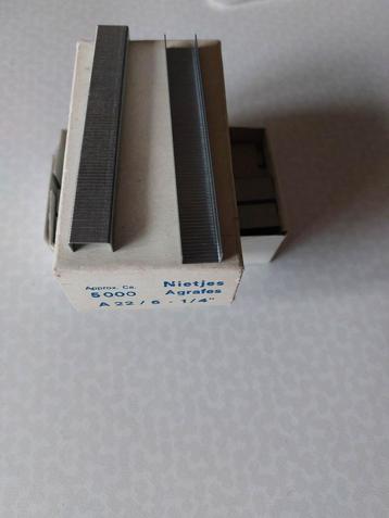 Nietjes P22-6 Mm (1X5000) Er zijn 3 dozen voor 8€ beschikbaar voor biedingen