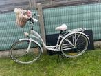 Witte damensfiets, Fietsen en Brommers, Ophalen, Zo goed als nieuw