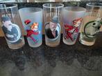2 verres Spirou + 3 verres série Tintin (pièce ou lot), Ustensile, Tintin, Enlèvement ou Envoi, Neuf
