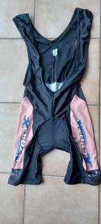 Koersbroek short met bretellen en zeemvel Xcluziv Goodzz - S, Ophalen of Verzenden, Nieuw, S, Bovenkleding