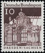 Y&T 391/92 - 386 - 393/97 - gebouwen - 1966 - postfris - XX, Ophalen of Verzenden, BRD, Postfris
