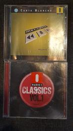 2 verzamelcd´s Vrt radio 1; carte blanche / classics vol.1, Ophalen of Verzenden, Zo goed als nieuw, Pop