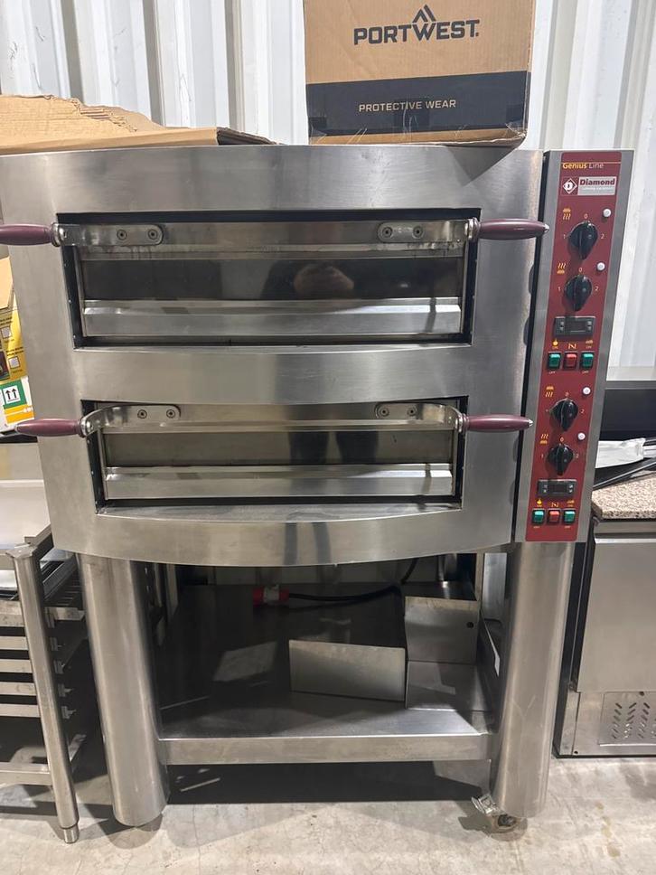 Professionele Dubbele Pizzaoven – Diamond Genius Line, Articles professionnels, Horeca | Food, Enlèvement
