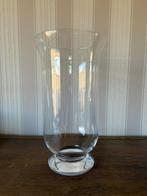 Grote glazen vaas op voet – 40 cm hoog, Ophalen, Overige kleuren, Minder dan 50 cm, Glas
