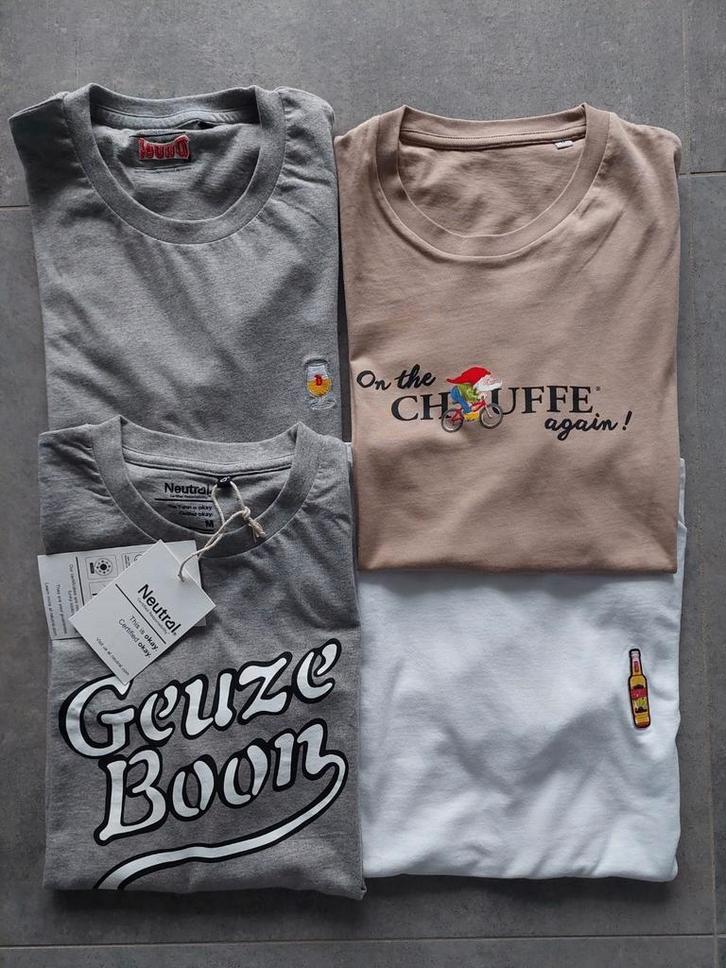 Bier T-Shirts - Verschillende Biermerken - Heren Maat M, Verzamelen, Biermerken, Nieuw, Duvel, Ophalen of Verzenden