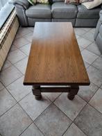 Eiken salontafel, Ophalen, 100 tot 150 cm, 50 tot 75 cm, Rustiek