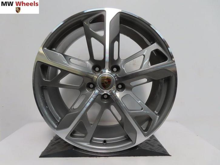 Originele Porsche Taycan cross tourismo 21 inch velgen, Auto-onderdelen, Banden en Velgen, Velg(en), 21 inch, Personenwagen, Gebruikt
