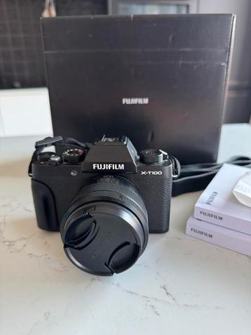 Fujifilm X-T100 zwart beschikbaar voor biedingen