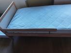 Peuterbed met lattenbodem en matras, Kinderen en Baby's, Kinderkamer | Bedden, Ophalen, Gebruikt, 70 tot 85 cm, 140 tot 160 cm
