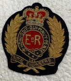 Royal Engineers, UK military insigne Bullion patch, Enlèvement ou Envoi, Armée de terre, Emblème ou Badge