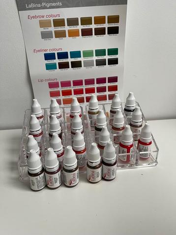 Labina permanente make up kleuren beschikbaar voor biedingen