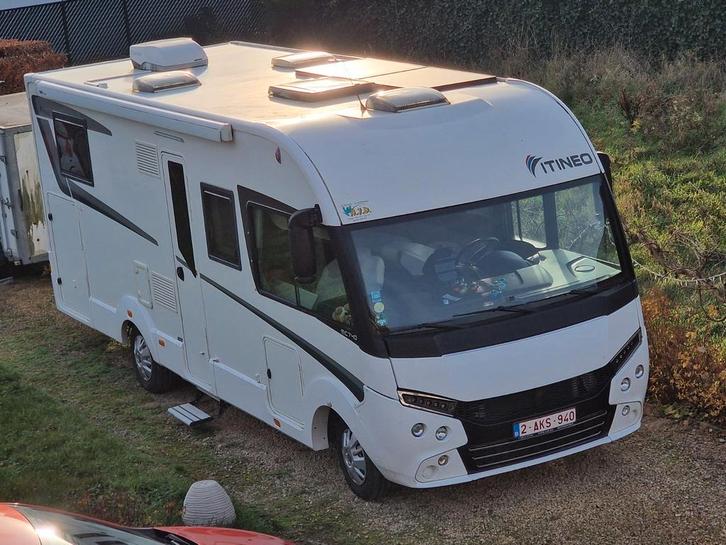 Itineo mc740 Integraal, 2.3d, 3500kg 4pers, 35.000 km, Caravans en Kamperen, Mobilhomes, Particulier, Integraal, Fiat, Fiat, Douche