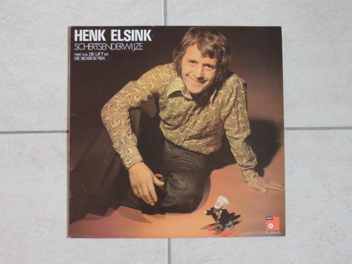 Henk Elsink – Schertsenderwijze, Cd's en Dvd's, Vinyl | Nederlandstalig, Zo goed als nieuw, Ophalen of Verzenden