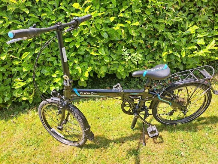 Vouwfiets, Fietsen en Brommers, Fietsen | Vouwfietsen, Gebruikt, Heren, Dahon, 18 tot 20 inch, Totaal opvouwbaar, Versnellingen