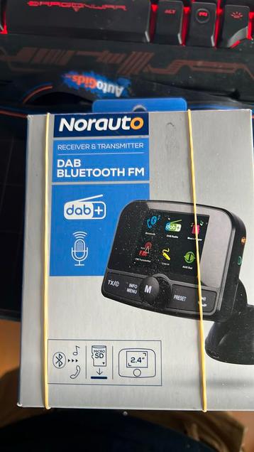 Norauto fm/dab transmitter en ontvanger beschikbaar voor biedingen