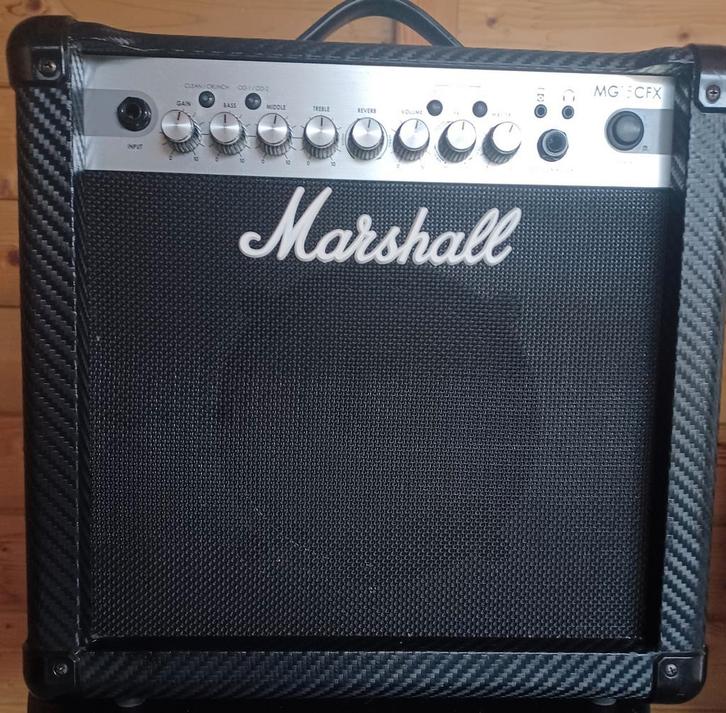 Marshall MG15CFX (met effecten), Musique & Instruments, Amplis | Basse & Guitare, Utilisé, Enlèvement