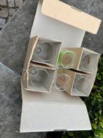 6 NIEUWE GLAZEN BUSH BIER IN ORIGINELE VERPAKKING, Verzamelen, Ophalen of Verzenden, Nieuw, Bierglas