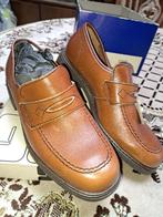 Lederen herenschoenen Gepy - bruin, maat 41 - NIEUW, Bruin, Nieuw, Espadrilles of Moccasins, Gepy