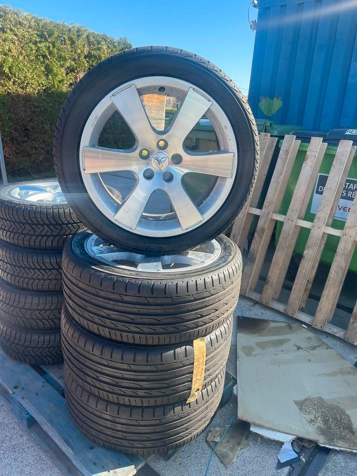 Zomerwielen Mitsubishi 245/45 ZR18 98Y, Auto diversen, Overige Auto diversen, Ophalen