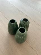 Groene vaasjes, Ophalen, Zo goed als nieuw, Groen, Minder dan 50 cm