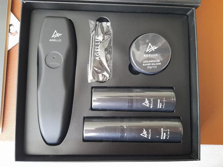 Set soin barbe Agellic Deluxe Edition - Nouveau !, Bijoux, Sacs & Beauté, Beauté | Soins des cheveux, Neuf, Autres types, Enlèvement ou Envoi
