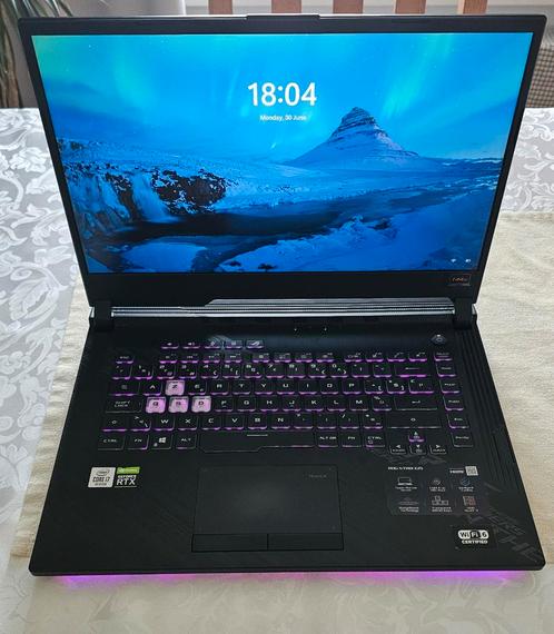 ASUS ROG i7 10th Gen, RTX 2070, 24GB RAM, Computers en Software, Windows Laptops, Zo goed als nieuw, 15 inch, SSD, Met videokaart