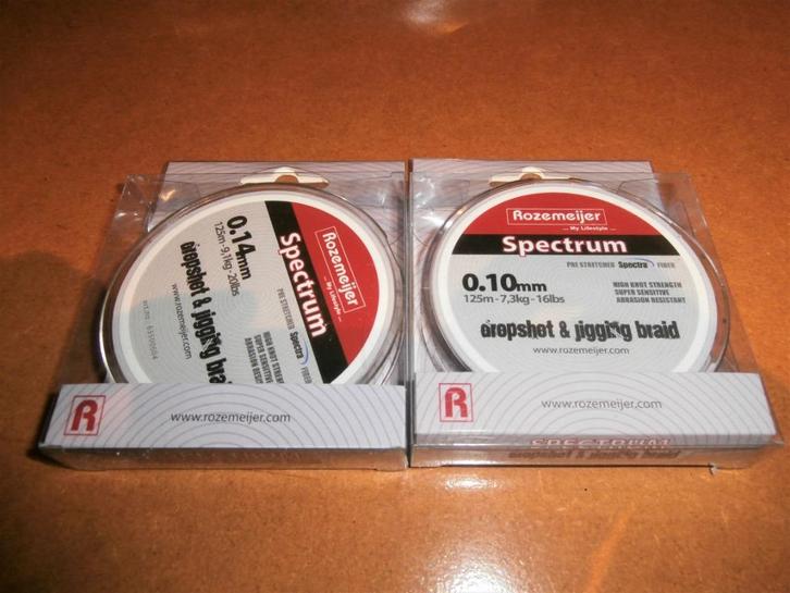 Braid van Fox, Rozemeijer, Berkley, Spiderwire, Daiwa ...., Watersport en Boten, Hengelsport | Algemeen, Nieuw, Vislijn, Verzenden
