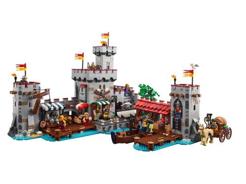 910047 - LEGO - Middeleeuwse markt aan zee - BrickLink, Kinderen en Baby's, Speelgoed | Duplo en Lego, Nieuw, Lego, Complete set
