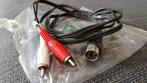 câble audio DIN5 - Cinch, Audio, Tv en Foto, Audiokabels en Televisiekabels, Ophalen of Verzenden, Zo goed als nieuw