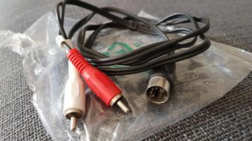 câble audio DIN5 - Cinch  beschikbaar voor biedingen
