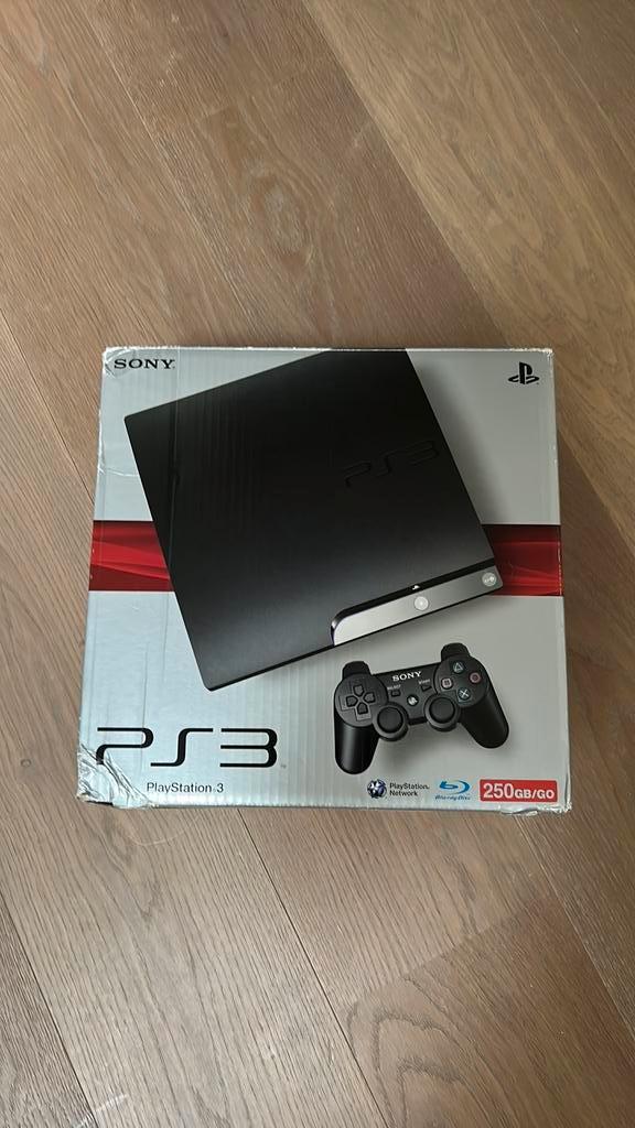 PS3 console SLIM 250GB CFW modded (zeldzaam), Games en Spelcomputers, Spelcomputers | Sony PlayStation 3, 250 GB, Ophalen