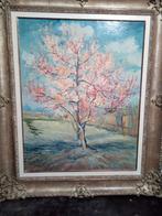 Groot antiek olieverfschilderij, Antiek en Kunst, Ophalen of Verzenden