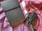 Playstation 2, Gebruikt, Zwart, Met games, Ophalen of Verzenden