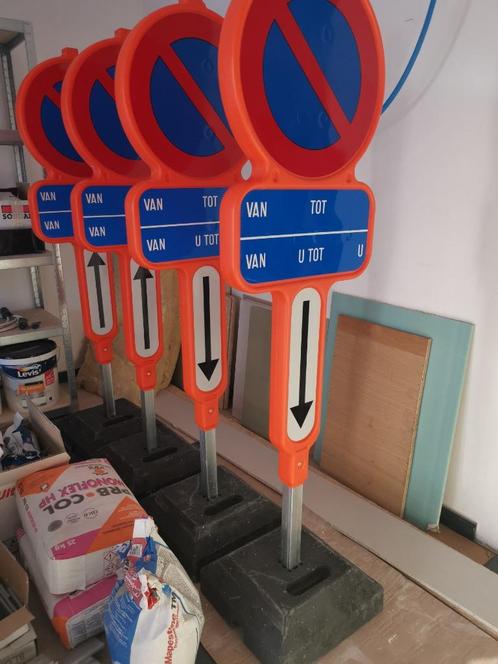 E1, E3 en E9C parkeerborden te huur Sint-Amandsberg, Doe-het-zelf en Bouw, Overige Doe-Het-Zelf en Bouw, Nieuw, Ophalen of Verzenden