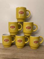 6 Lipton koffie- of theekopjes, Ophalen of Verzenden, Zo goed als nieuw, Kop(pen) en/of Schotel(s)