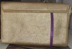 Thierry mugler goudkleurig vintage clutch, Gebruikt, Avondtasje, Verzenden, Overige kleuren