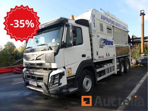 Camion aspirateur Volvo FM460 - TL3R (2019 - 35.405 km) (-35, Autos, Camions, Entreprise, Achat, Volvo, Autres carburants, TVA déductible