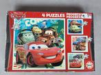 Puzzel Cars (4 in 1), Ophalen of Verzenden, 10 tot 50 stukjes, Gebruikt, 4 tot 6 jaar