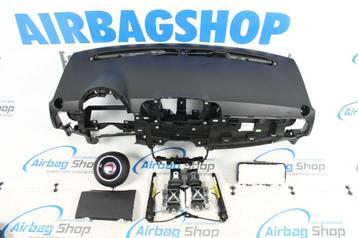 Airbag set - Dashboard zwart Fiat 500 (2016-heden) beschikbaar voor biedingen