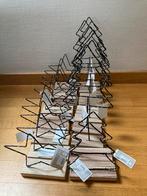 20 stuks verlichte kerstdeco in metaal ster en kerstboom, Diversen, Kerst, Ophalen of Verzenden, Nieuw