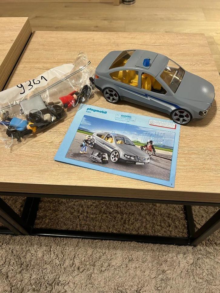 Anonieme wagen 9361, Kinderen en Baby's, Speelgoed | Playmobil, Gebruikt, Complete set, Ophalen of Verzenden