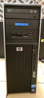 Werkstation HP Z400 W3565 8x3,2/3,46 GHz 16 GB RAM, 300 GB S, Computers en Software, Desktop Pc's, 16 GB, Met videokaart, 300Gb SSD