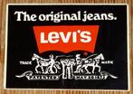 Vintage sticker Levi's The original jeans retro 70s, Verzamelen, Ophalen of Verzenden, Merk, Zo goed als nieuw