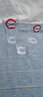 Christal Alken 0,50cl , en 33cl en 0,25cl, Ophalen, Gebruikt, Glas of Glazen