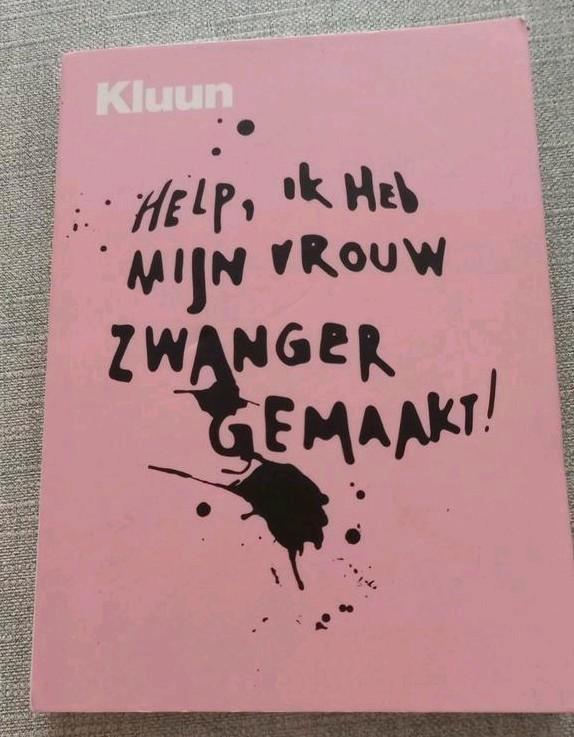 Kluun - Help! Ik heb mijn vrouw zwanger gemaakt, Boeken, Overige Boeken, Gelezen, Ophalen of Verzenden